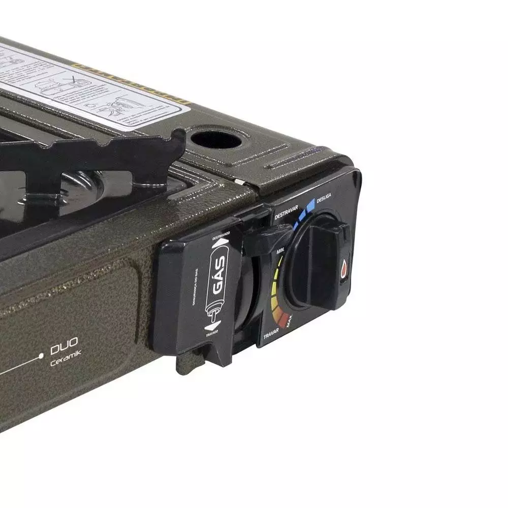 Fogareiro Duo Ceramik Com Acionamento Automatizado Nautika